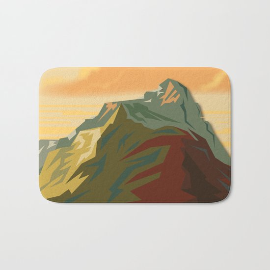 Night Mountains No. 44 Bath Mat