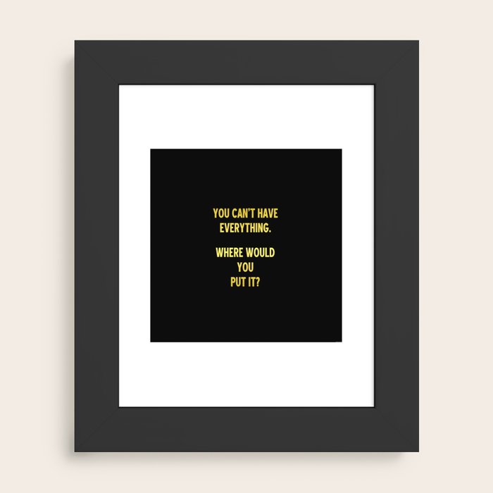 Framed Art Print