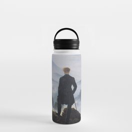 Wanderer above the Sea of Fog - Caspar David Friedrich  Water Bottle