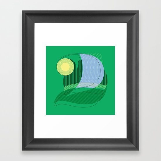 TWO Framed Art Print