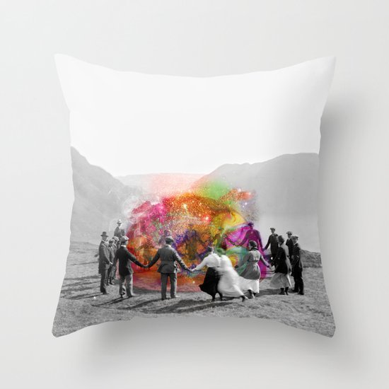 Conjurers Throw Pillow