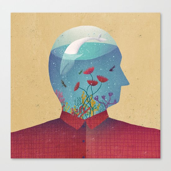 The ways in your mind Canvas Print