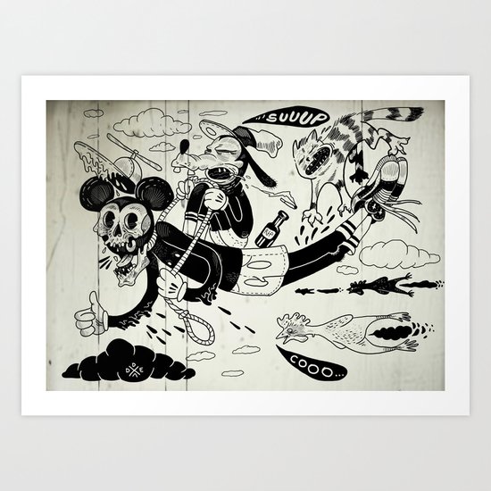 It's a Trap Art Print