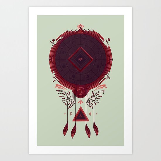 Cosmic Dreaming Art Print