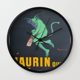 Vintage poster - Maurin Quina Wall Clock