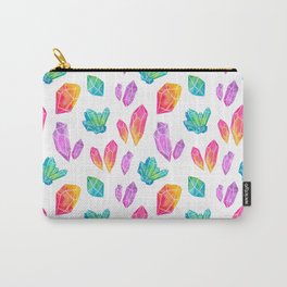 Watercolor Crystals | Nikury Carry-All Pouch