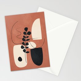 Abstract Minimal Art 05 Stationery Card
