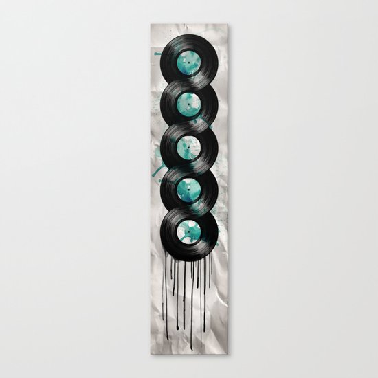 infinite vinyl Canvas Print
