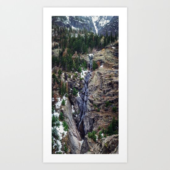 Mountain Pano Art Print