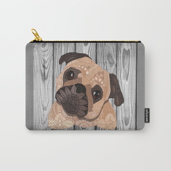 Pug Hug Carry-All Pouch