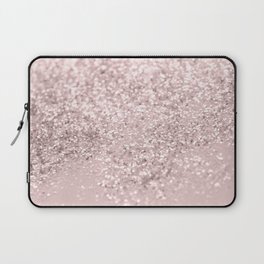 Blush Glitter Dream #1 #shiny #decor #art #society6 Laptop Sleeve