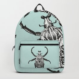 Goliath Beetle Drawing Backpack