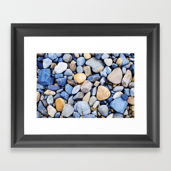 Pebbles Framed Art Print