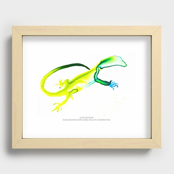 Zugs' Monitor Recessed Framed Print