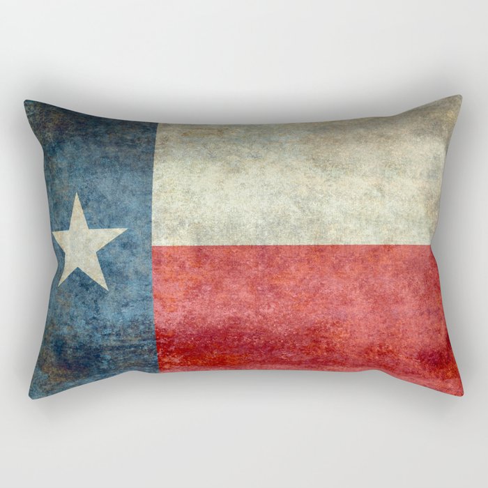 Flag of Texas the Lone Star State Rectangular Pillow