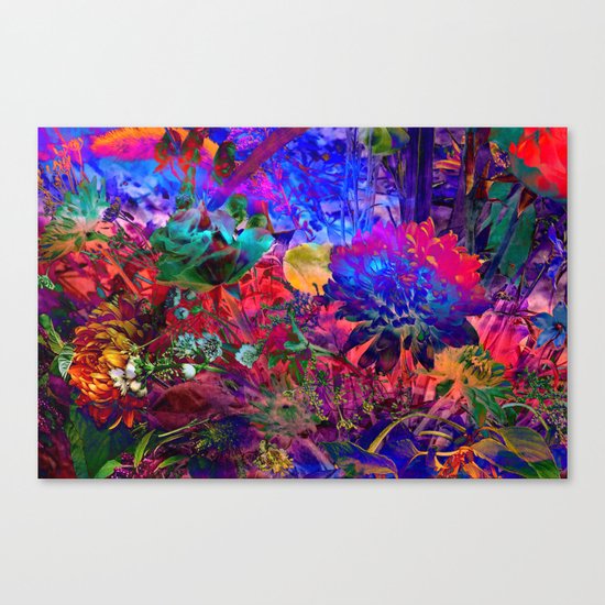 FLORAL DREAM of SUMMER Canvas Print