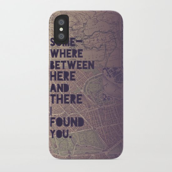 Here & There iPhone Case