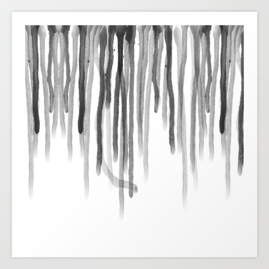 Acid Rain Art Print