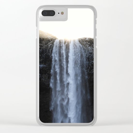 Waterfall Clear iPhone Case