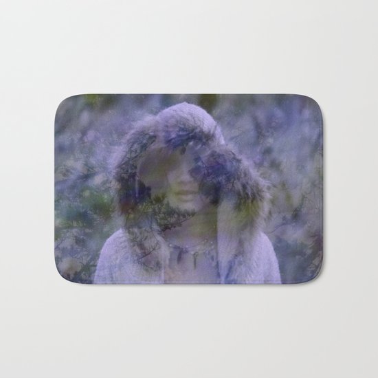 the tire of a wanderer Bath Mat