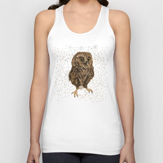 Mr.Owl IV Unisex Tank Top