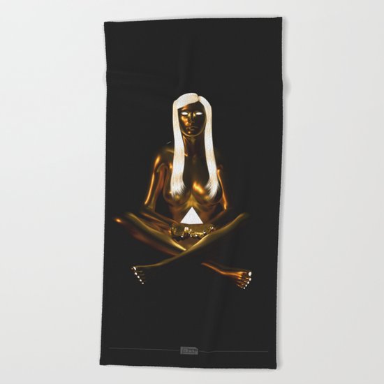 Deity Deceiver Beach Towel