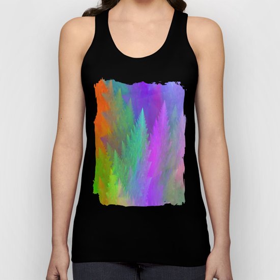 Pastel forest Unisex Tank Top