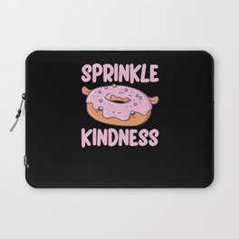 Funny Hippo Donut Fluffy Kawaii Aesthetic Laptop Sleeve