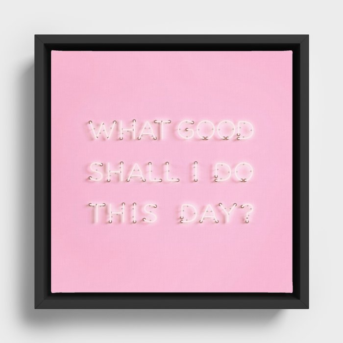 Framed Canvas