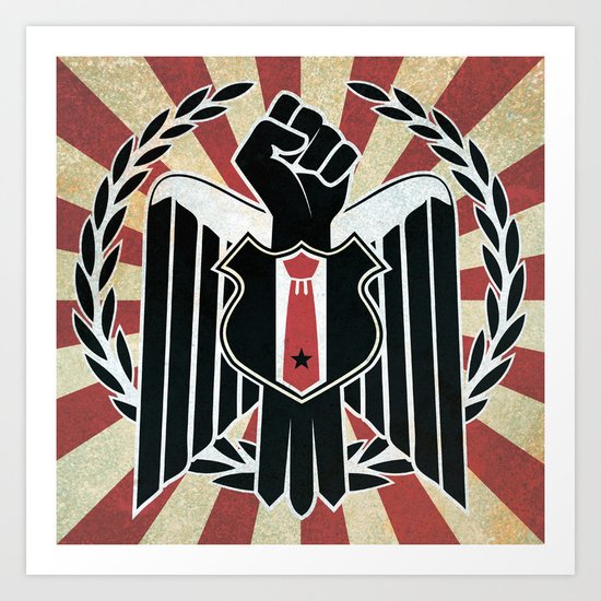 the new revolution Art Print