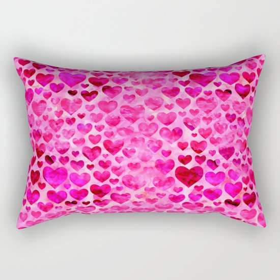 Heart Pattern 07 Rectangular Pillow