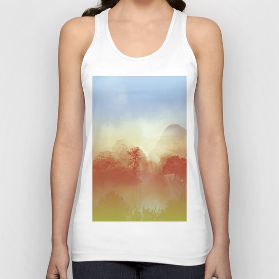 tropical forest Unisex Tank Top
