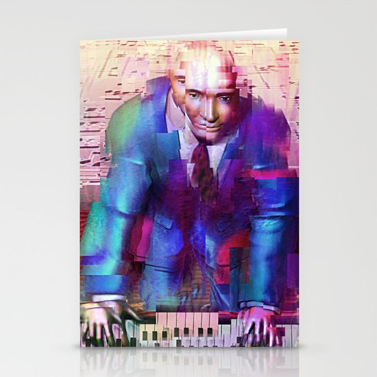 Piano Man Stationery Cards