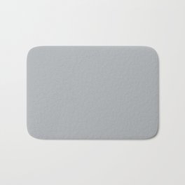 Best Seller Pale Gray Solid Color Parable to Jolie Paints French Grey - Shade - Hue - Colour Bath Mat | Color, Nature, Gray, Graphicdesign, Plain, Single, Solid, Graphic Design, Minimalist, Solidcolor 