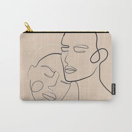Abstract Pair Portrait 16 Carry-All Pouch