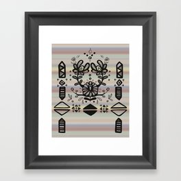 Tribal  Framed Art Print