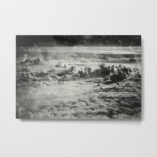 Somewhere Over The Clouds (IV Metal Print