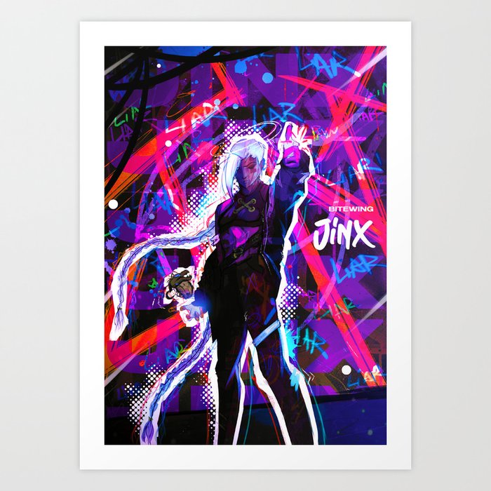 Jinx - Arcane Poster Art Print