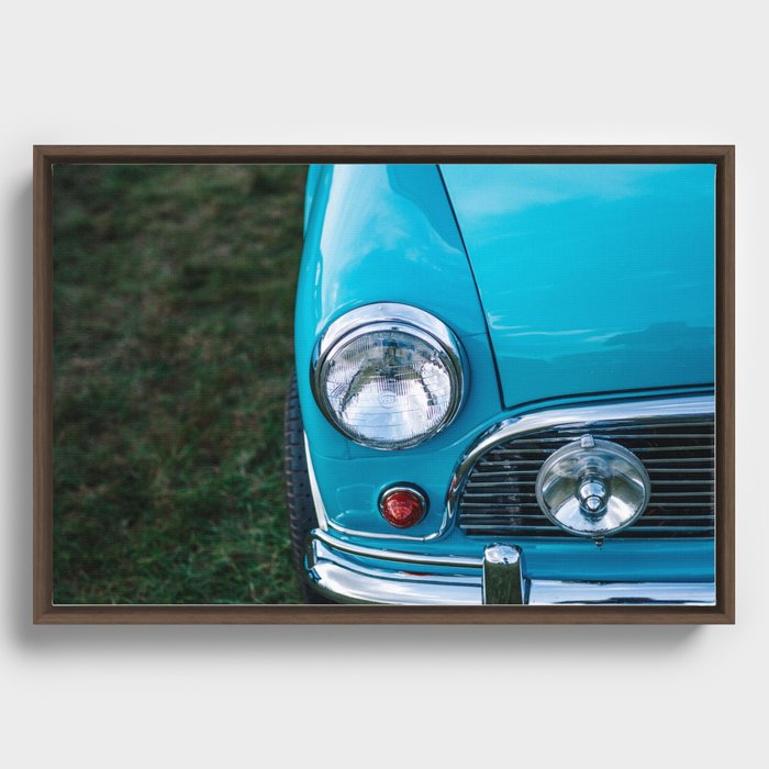 Vintage car Framed Canvas