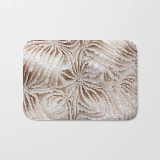 Coral Pattern Bath Mat