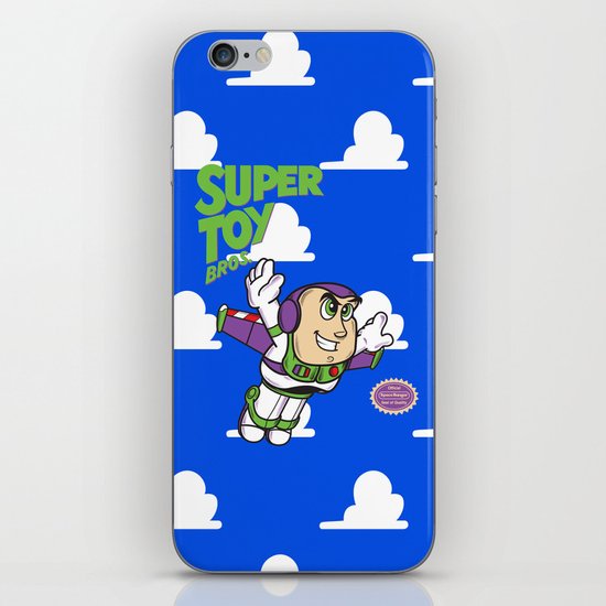 Super Toy Bros. iPhone Skin