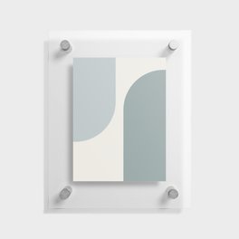 Modern Minimal Arch Abstract XII Floating Acrylic Print