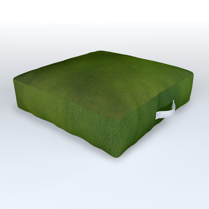 Green Color Velvet Outdoor Floor Cushion