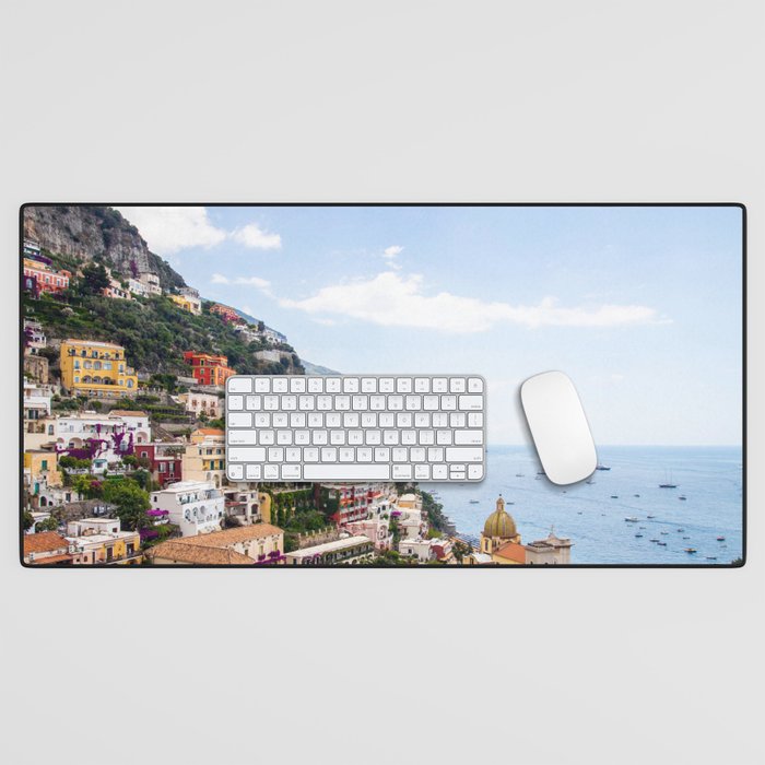 Amalfi Coast, Italy, Ocean  Desk Mat