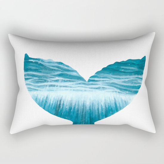 Mermaid tail Rectangular Pillow