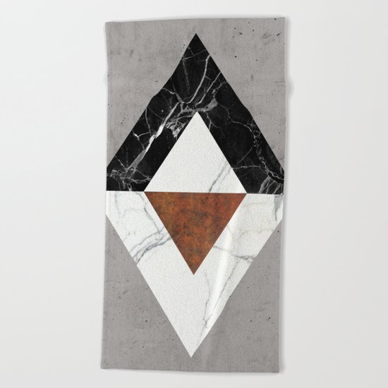 Marble Abstract Beach Towel