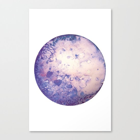 Lilac Moon Canvas Print