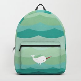 Wendell the Narwhal Backpack