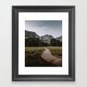 Yosemite Path Gerahmter Kunstdruck