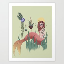 plant mom Art Print